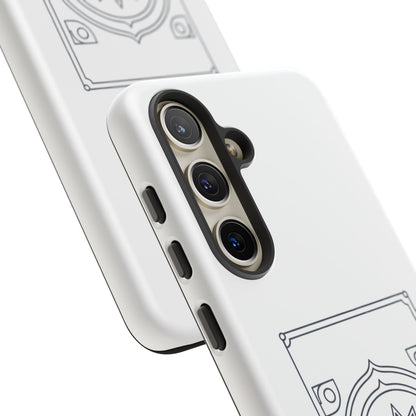 Dubai Architectural Phone Case — Minimal Souvenir Travel Design with Coordinates