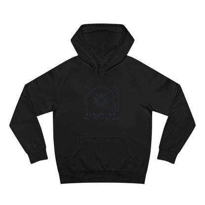 Kuwait City Architectural Hoodie — Minimalist Middle East Travel Sweatshirt