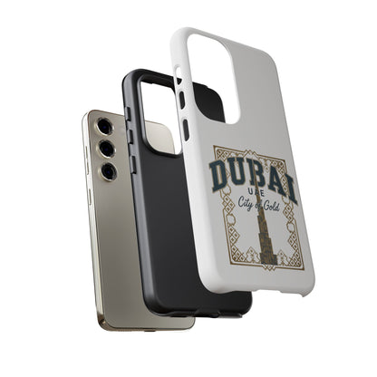 Dubai City of Gold Tough Phone Case — Protective Travel Phone Cover