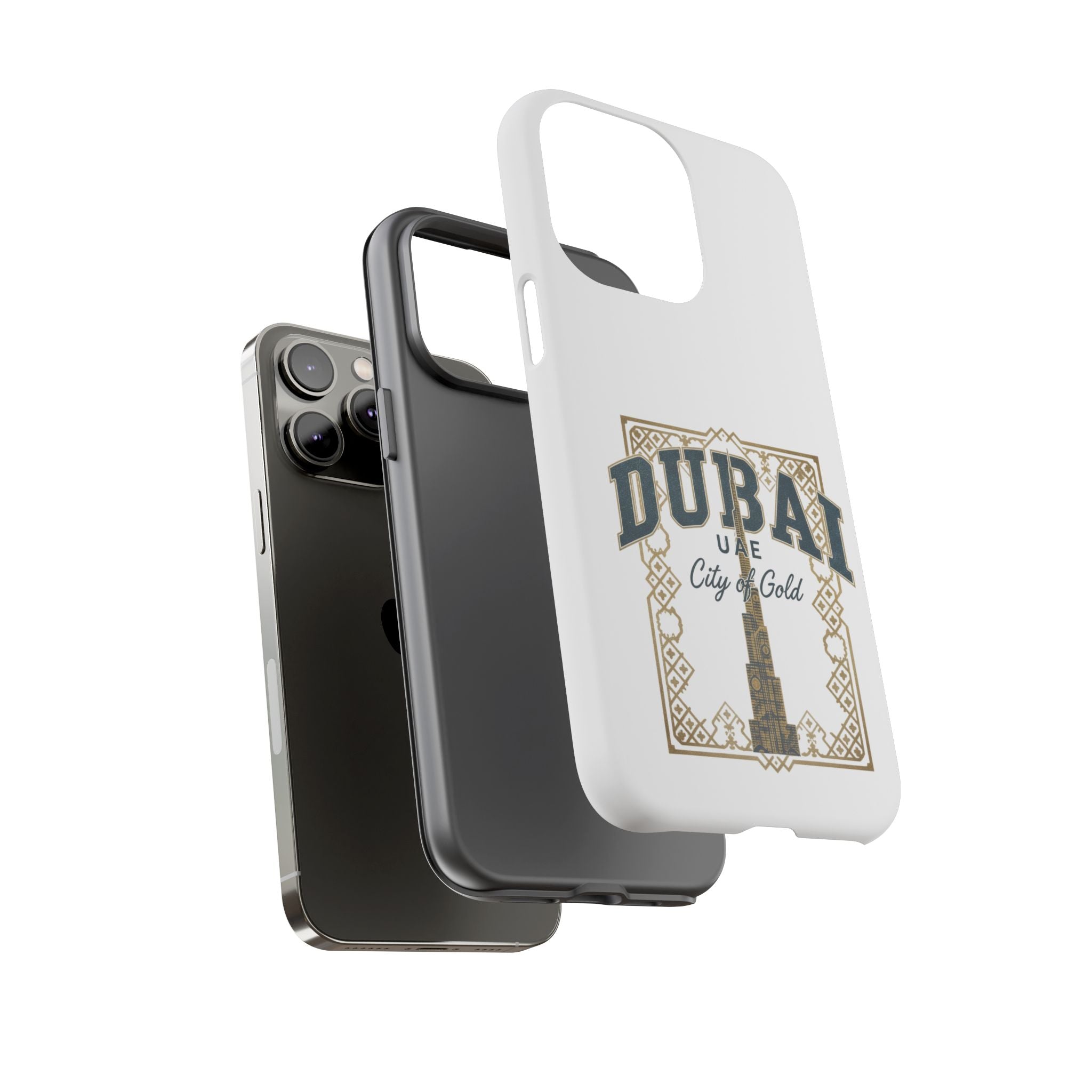 Dubai City of Gold Tough Phone Case — Protective Travel Phone Cover