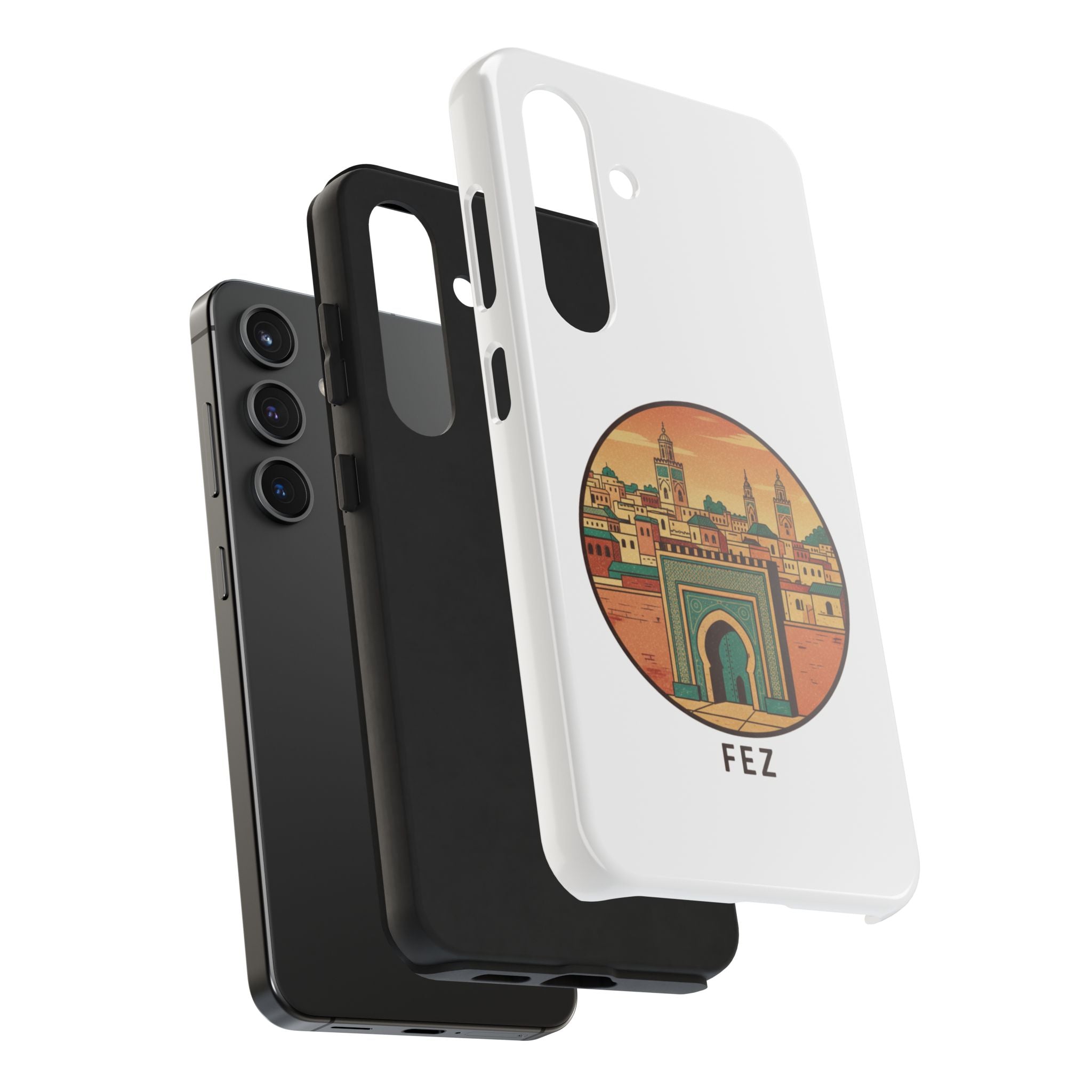 Fez City Tough Phone Case — Moroccan Archway Travel Phone Case