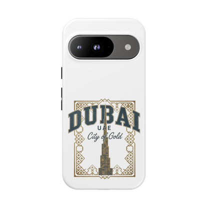 Dubai City of Gold Tough Phone Case — Protective Travel Phone Cover