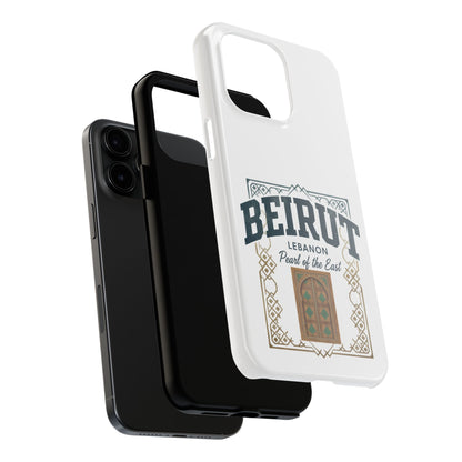Beirut Lebanon Tough Phone Case — 'Pearl of the East' Vintage Door Design