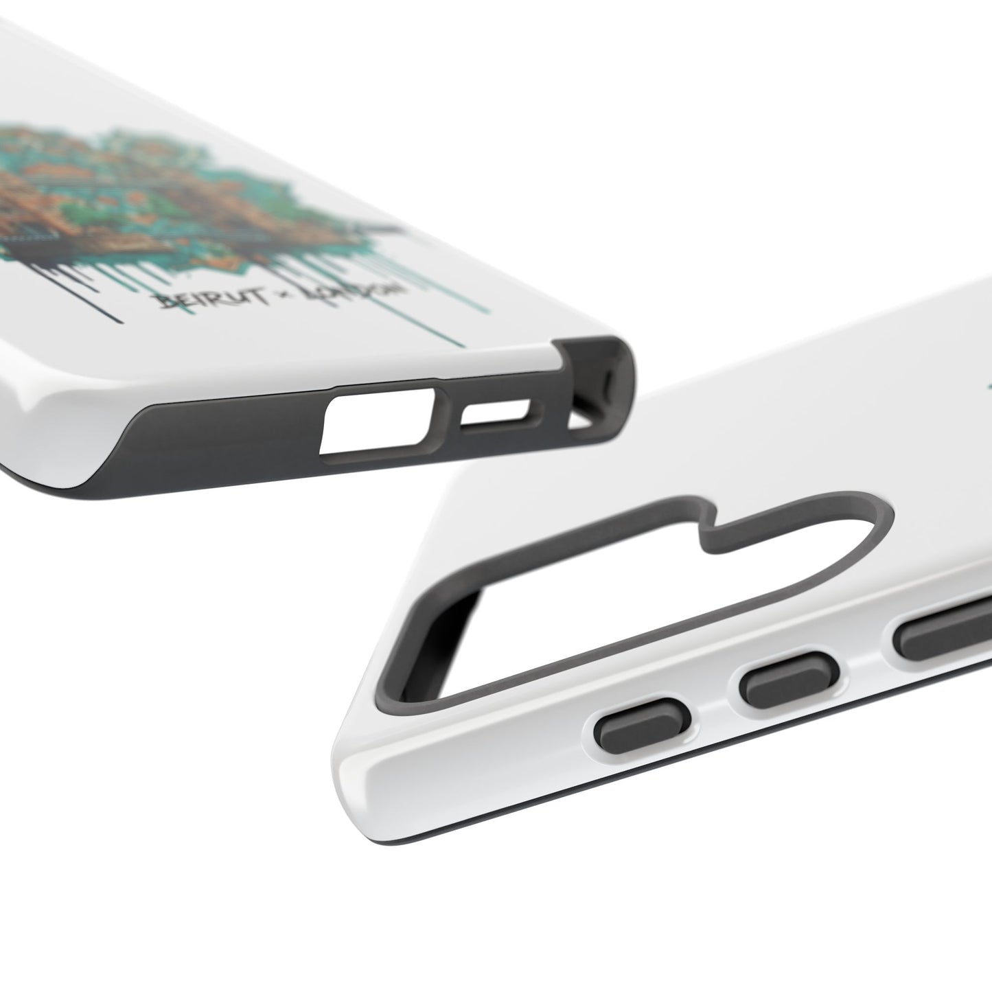 Beirut x London Ornate Phone Case — Turquoise Mosaic Gateway Design