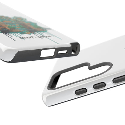 Beirut x London Ornate Phone Case — Turquoise Mosaic Gateway Design