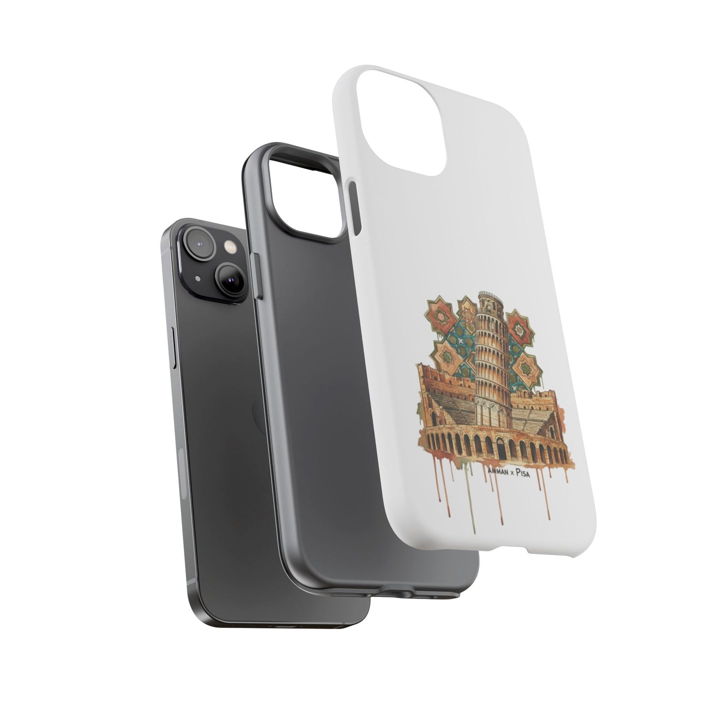 Leaning Tower Tough Phone Case — Vintage Pisa Travel Design