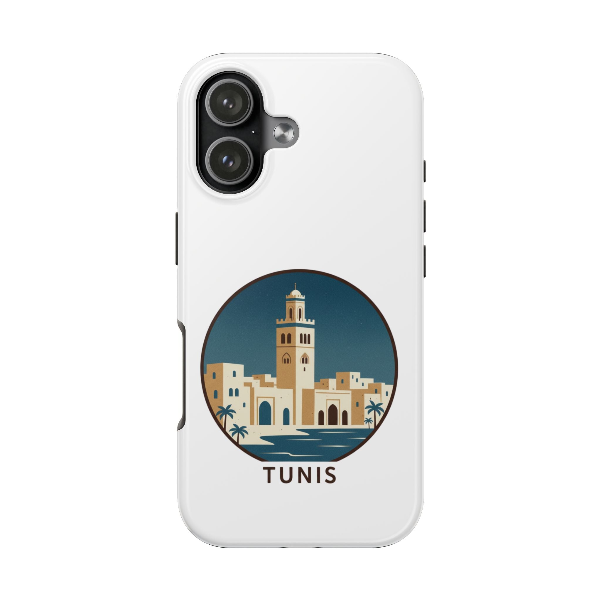 Tunis Cityscape Phone Case — Tough Protective iPhone Case