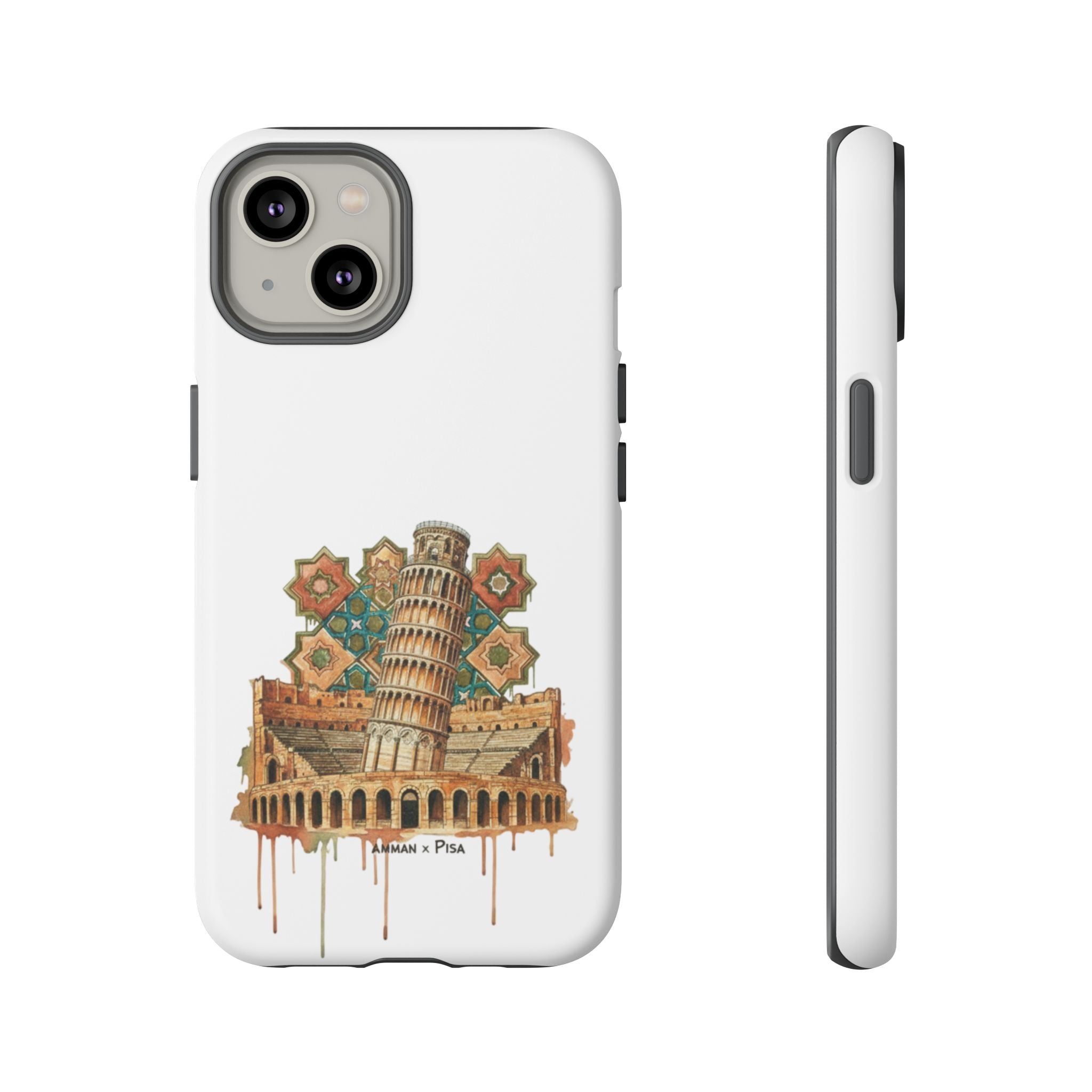Leaning Tower Tough Phone Case — Vintage Pisa Travel Design
