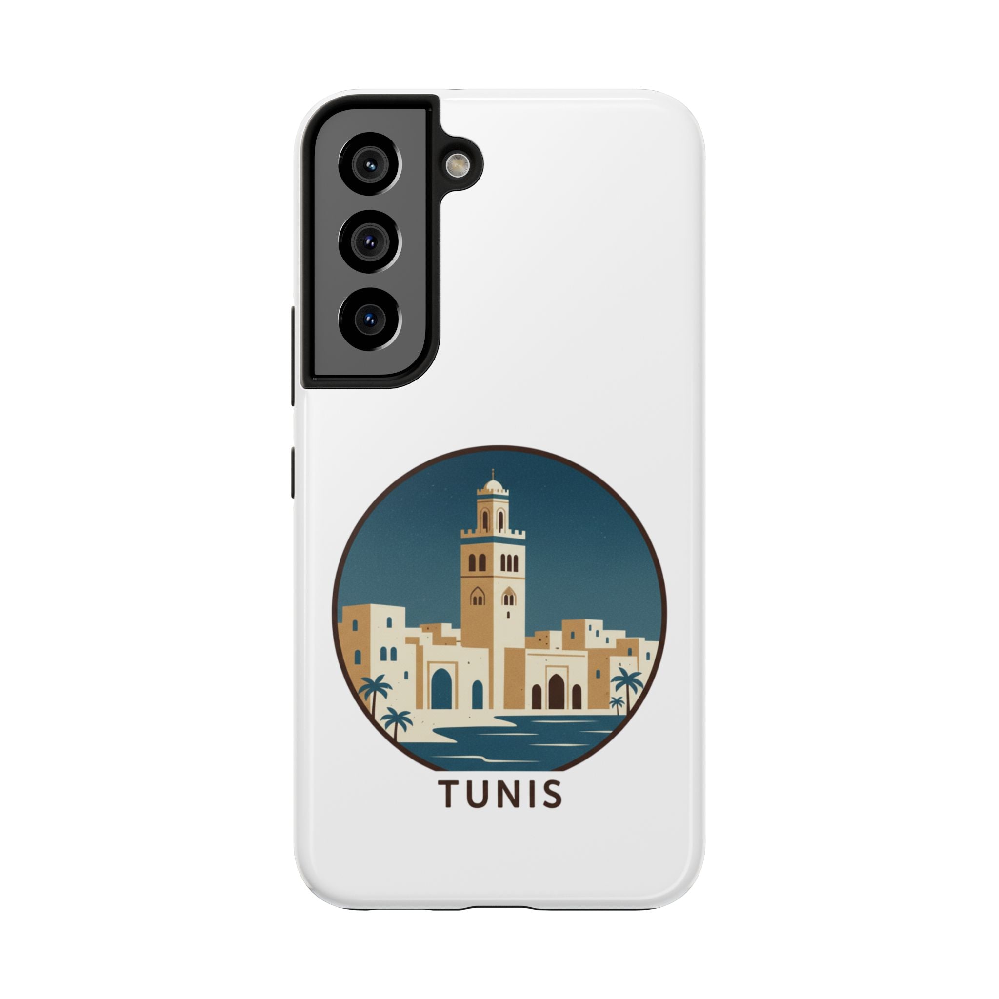 Tunis Cityscape Phone Case — Tough Protective iPhone Case