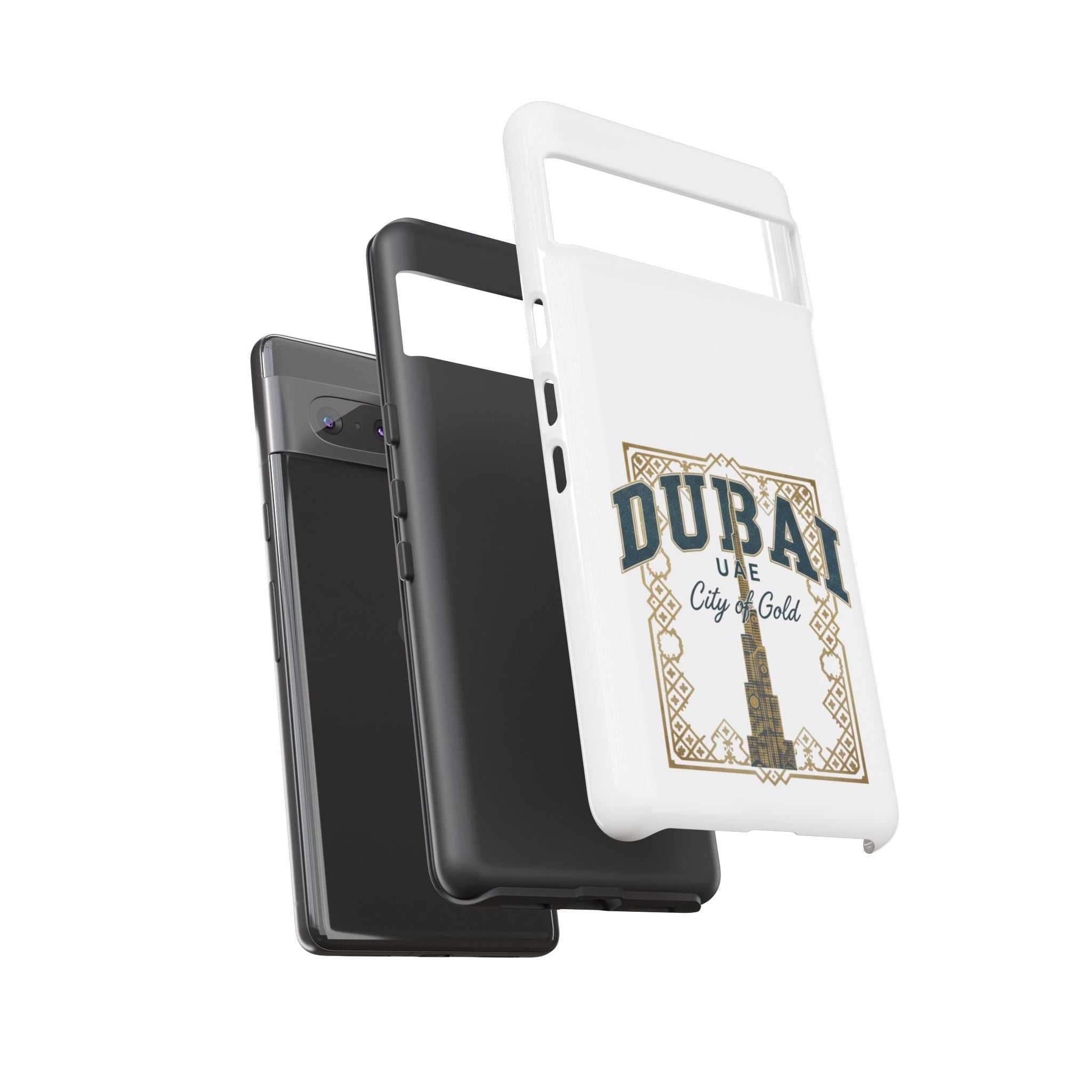 Dubai City of Gold Tough Phone Case — Protective Travel Phone Cover
