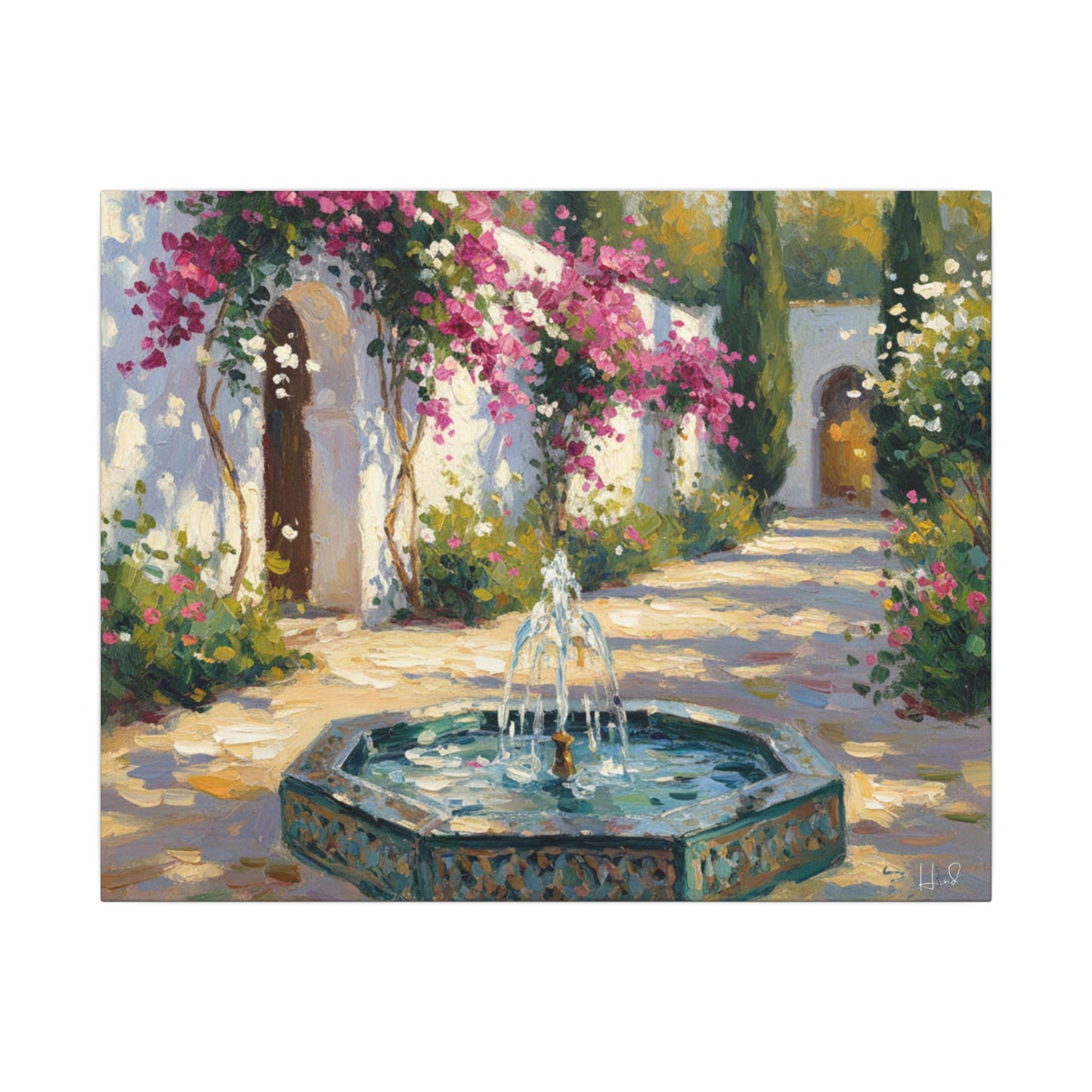 Matte Canvas, Stretched, 0.75" (Multi-Size)