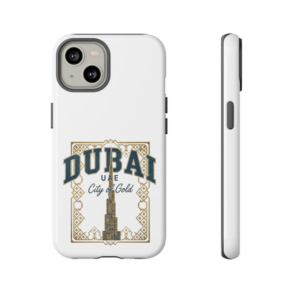 Dubai City of Gold Tough Phone Case — Protective Travel Phone Cover