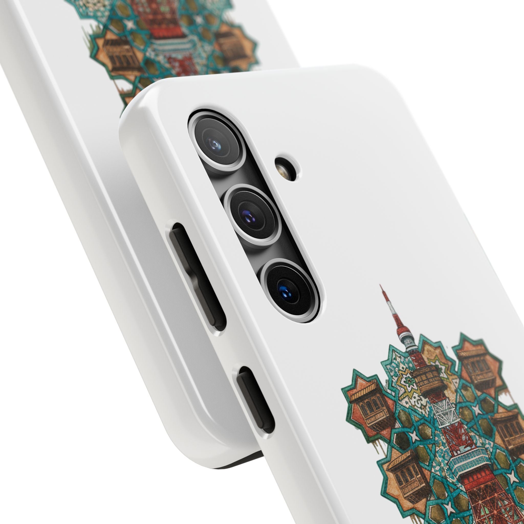 Tough Phone Case — Baghdad x Tokyo Fusion Artwork