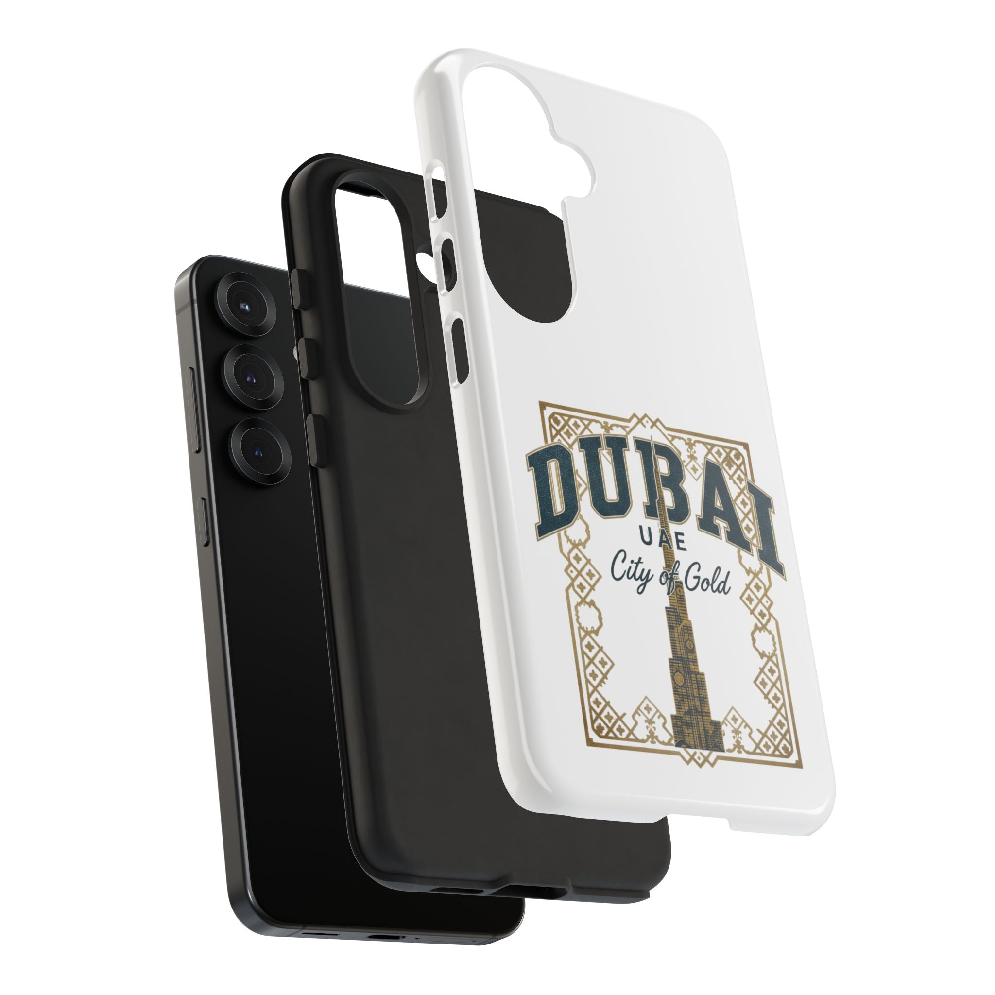 Dubai City of Gold Tough Phone Case — Protective Travel Phone Cover