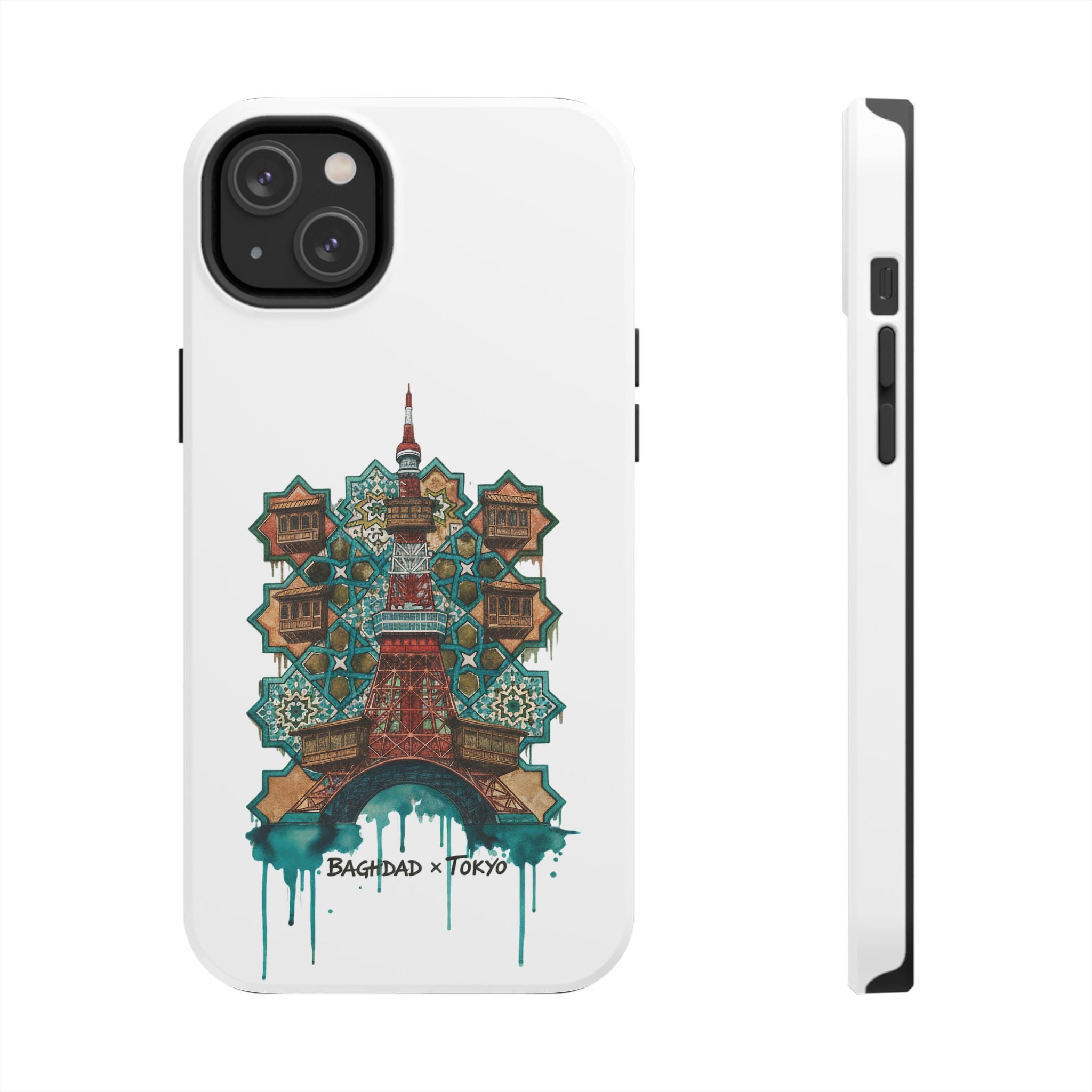 Tough Phone Case — Baghdad x Tokyo Fusion Artwork