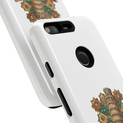 Leaning Tower Tough Phone Case — Vintage Pisa Travel Design