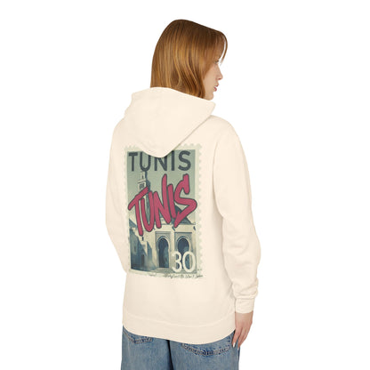 Tunis Vintage Stamp Hooded Sweatshirt