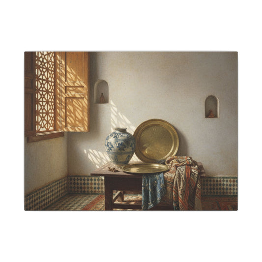 Mediterranean Still Life Canvas