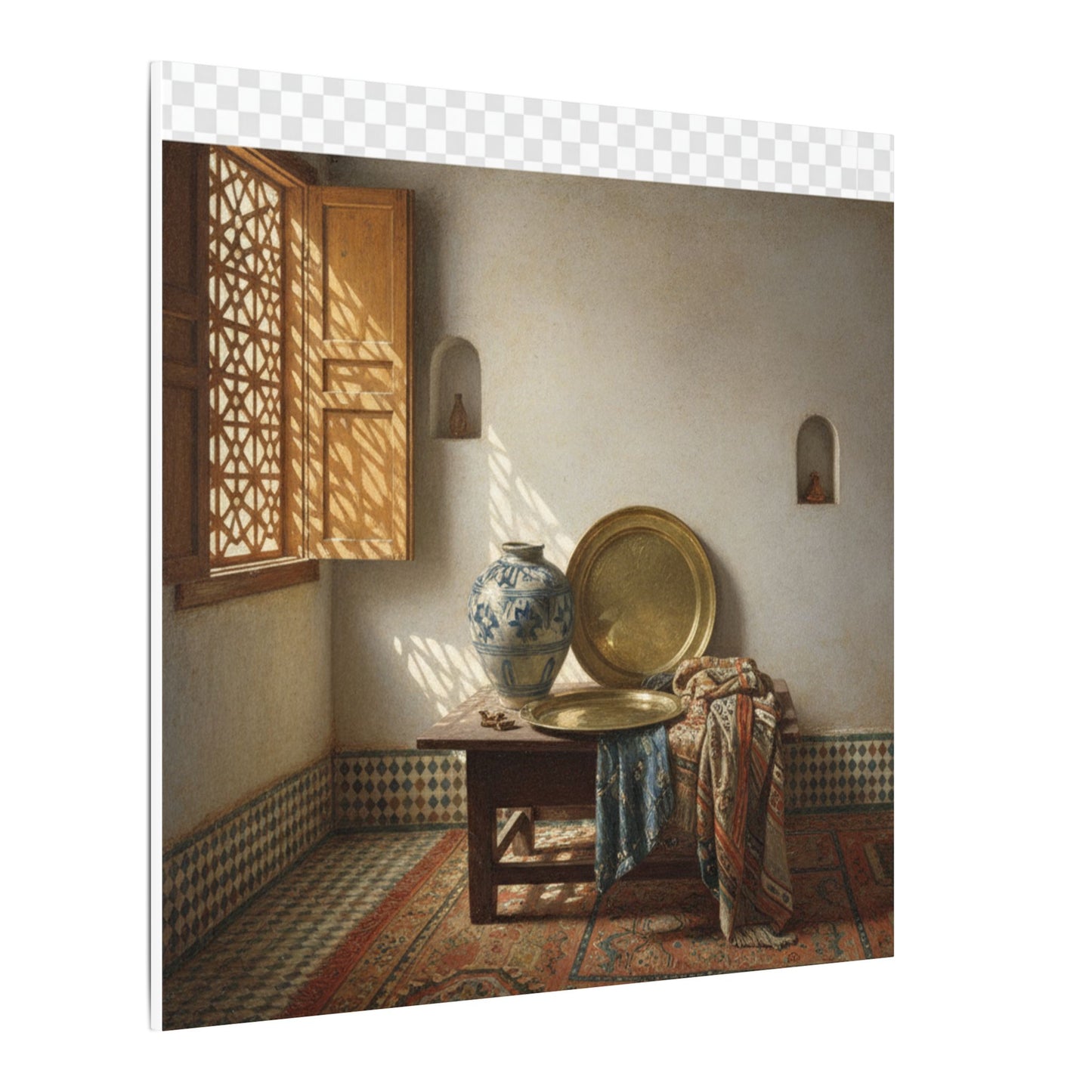 Mediterranean Still Life Canvas