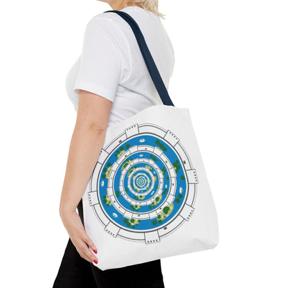 Spiral Island Tote Bag – Nautical Mandala All-Over Print Tote