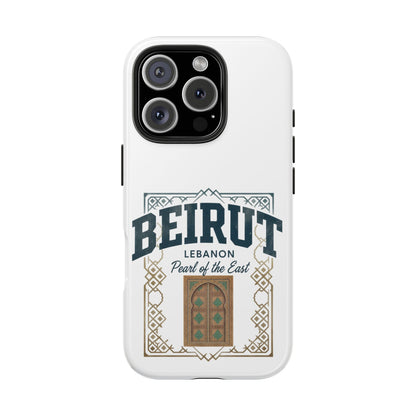 Beirut Lebanon Tough Phone Case — 'Pearl of the East' Vintage Door Design