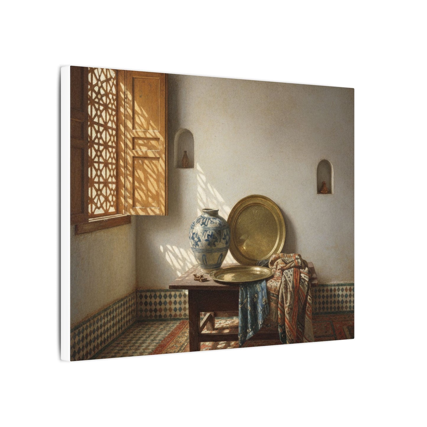 Mediterranean Still Life Canvas
