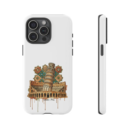 Leaning Tower Tough Phone Case — Vintage Pisa Travel Design