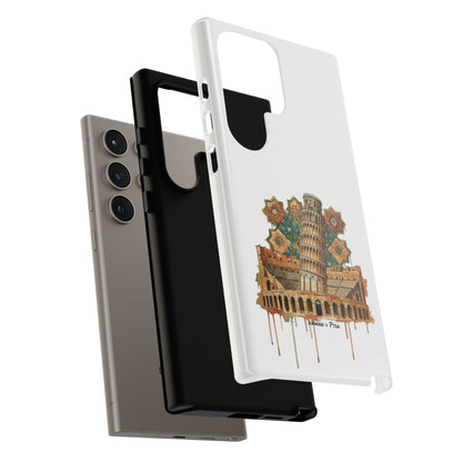 Leaning Tower Tough Phone Case — Vintage Pisa Travel Design