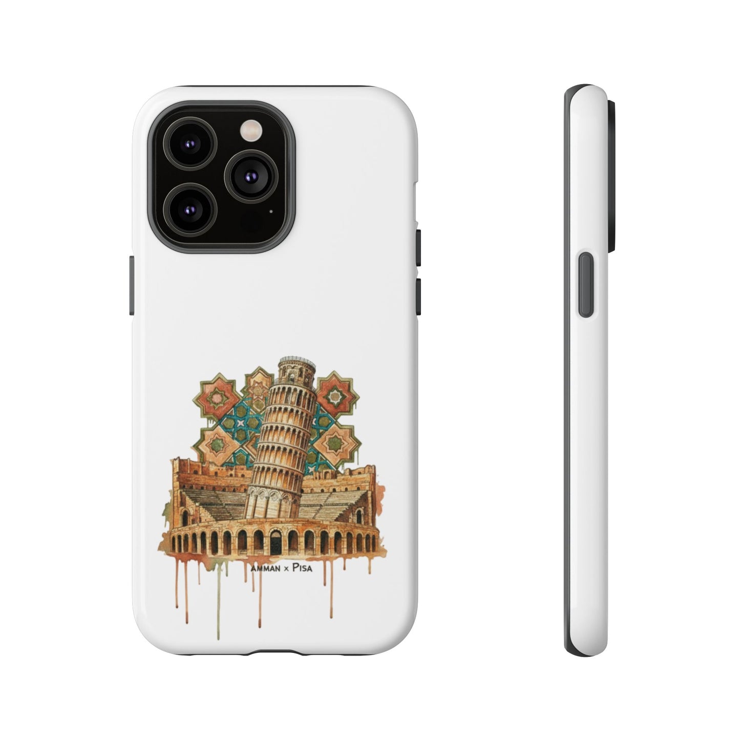 Leaning Tower Tough Phone Case — Vintage Pisa Travel Design