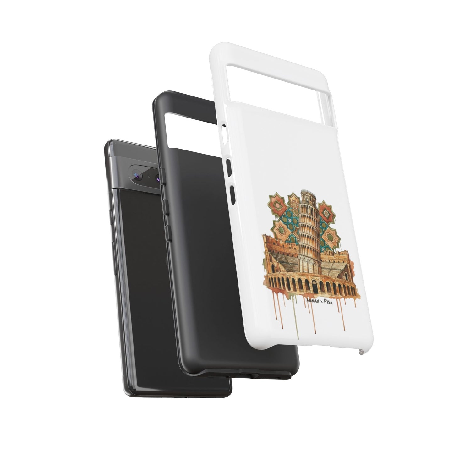 Leaning Tower Tough Phone Case — Vintage Pisa Travel Design