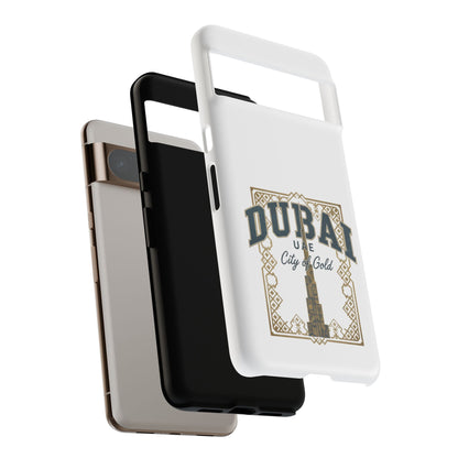 Dubai City of Gold Tough Phone Case — Protective Travel Phone Cover