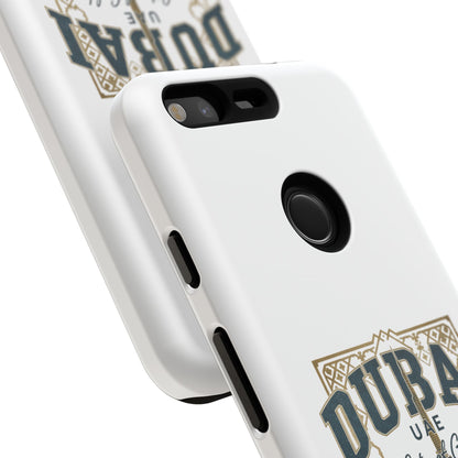 Dubai City of Gold Tough Phone Case — Protective Travel Phone Cover