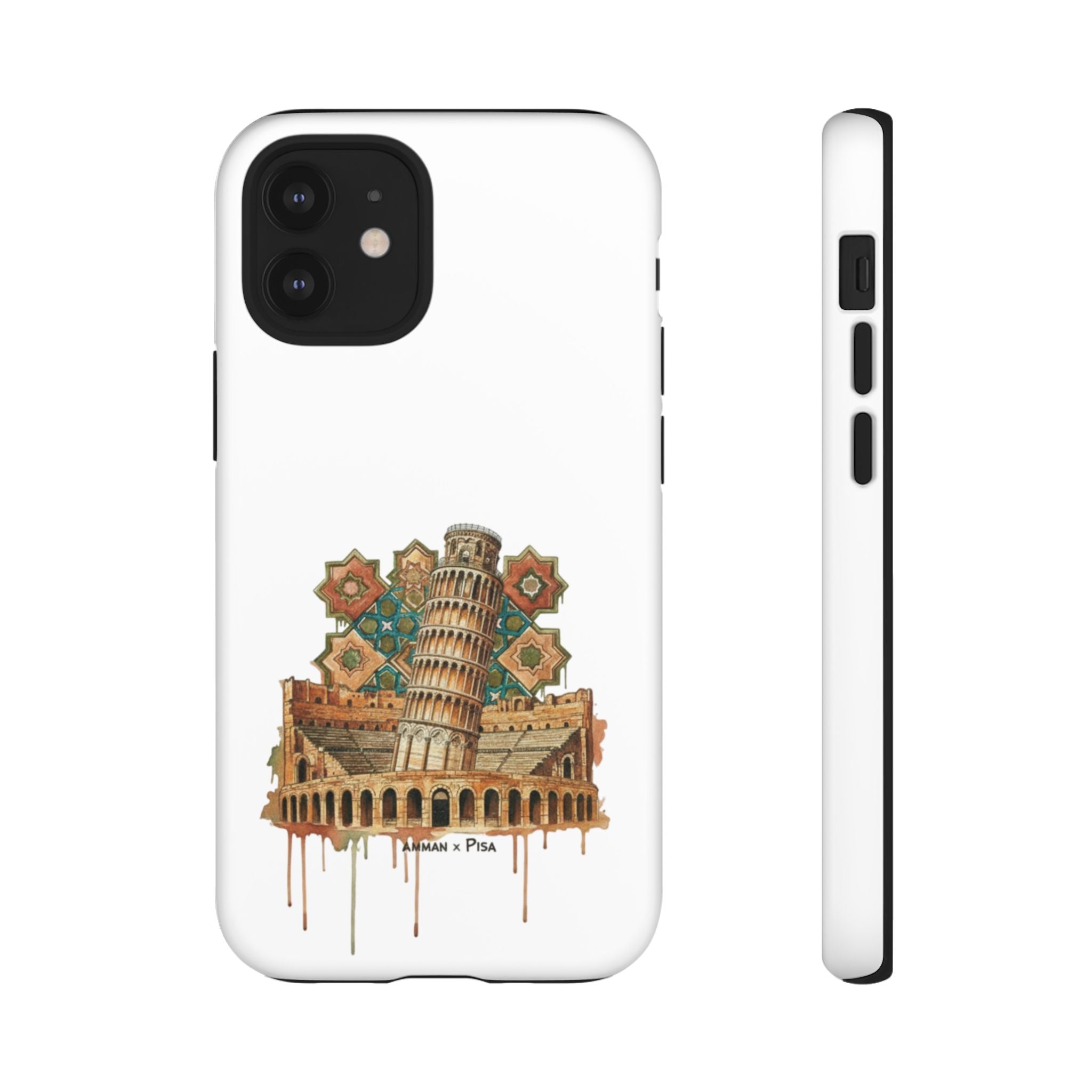 Leaning Tower Tough Phone Case — Vintage Pisa Travel Design
