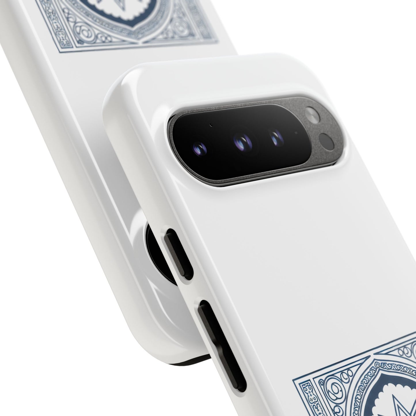 Jeddah Coordinates Phone Case — Blue Islamic Arch Travel Souvenir