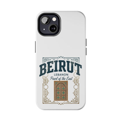 Beirut Lebanon Tough Phone Case — 'Pearl of the East' Vintage Door Design