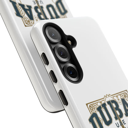 Dubai City of Gold Tough Phone Case — Protective Travel Phone Cover
