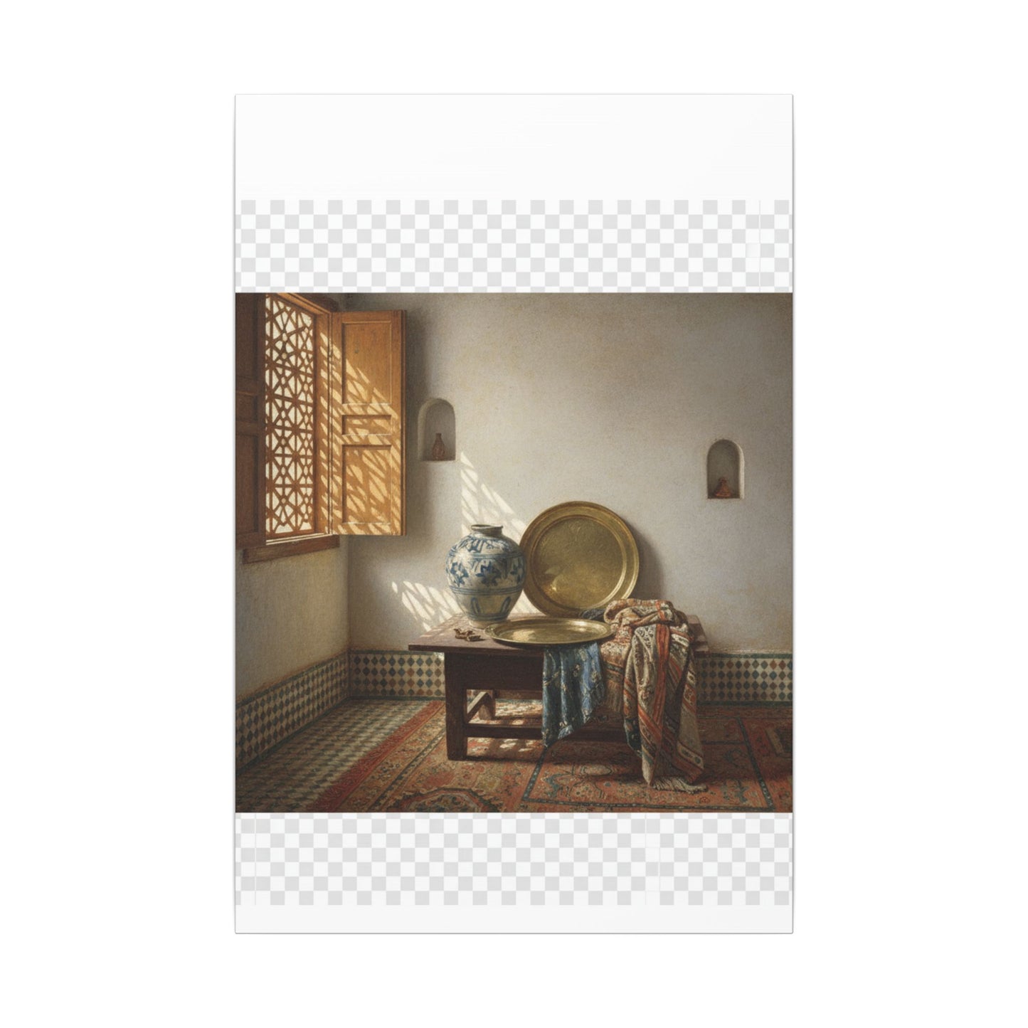 Mediterranean Still Life Canvas