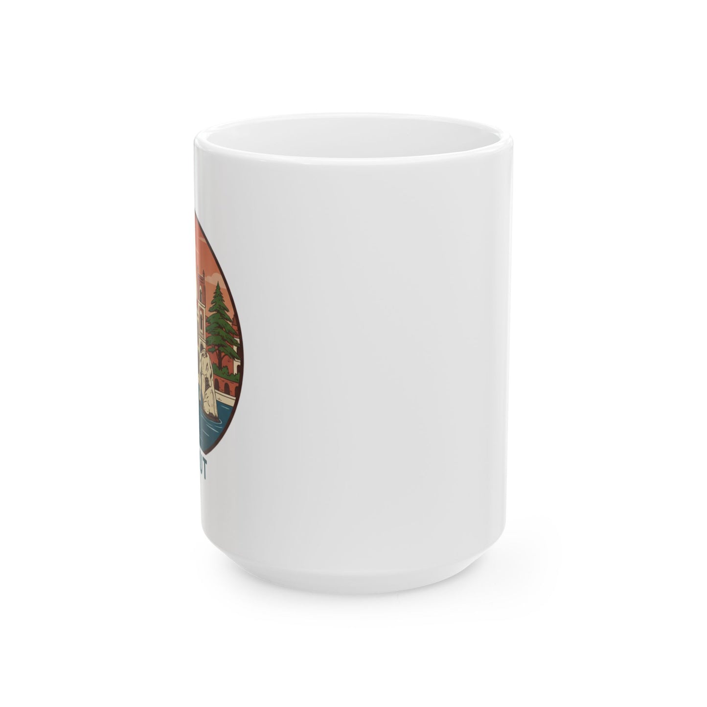 Beirut Scenic Mug — Vintage City Landmark Ceramic Coffee Cup (11oz & 15oz)