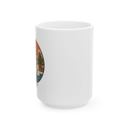 Beirut Scenic Mug — Vintage City Landmark Ceramic Coffee Cup (11oz & 15oz)