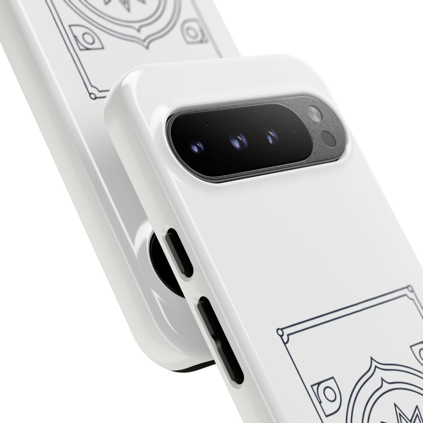 Dubai Architectural Phone Case — Minimal Souvenir Travel Design with Coordinates