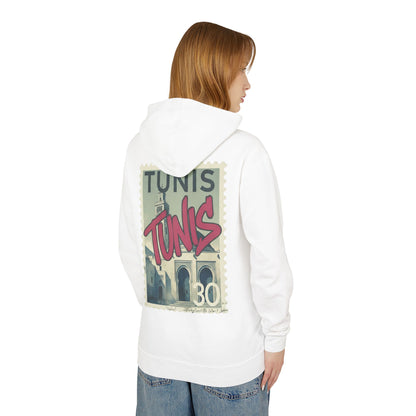 Tunis Vintage Stamp Hooded Sweatshirt