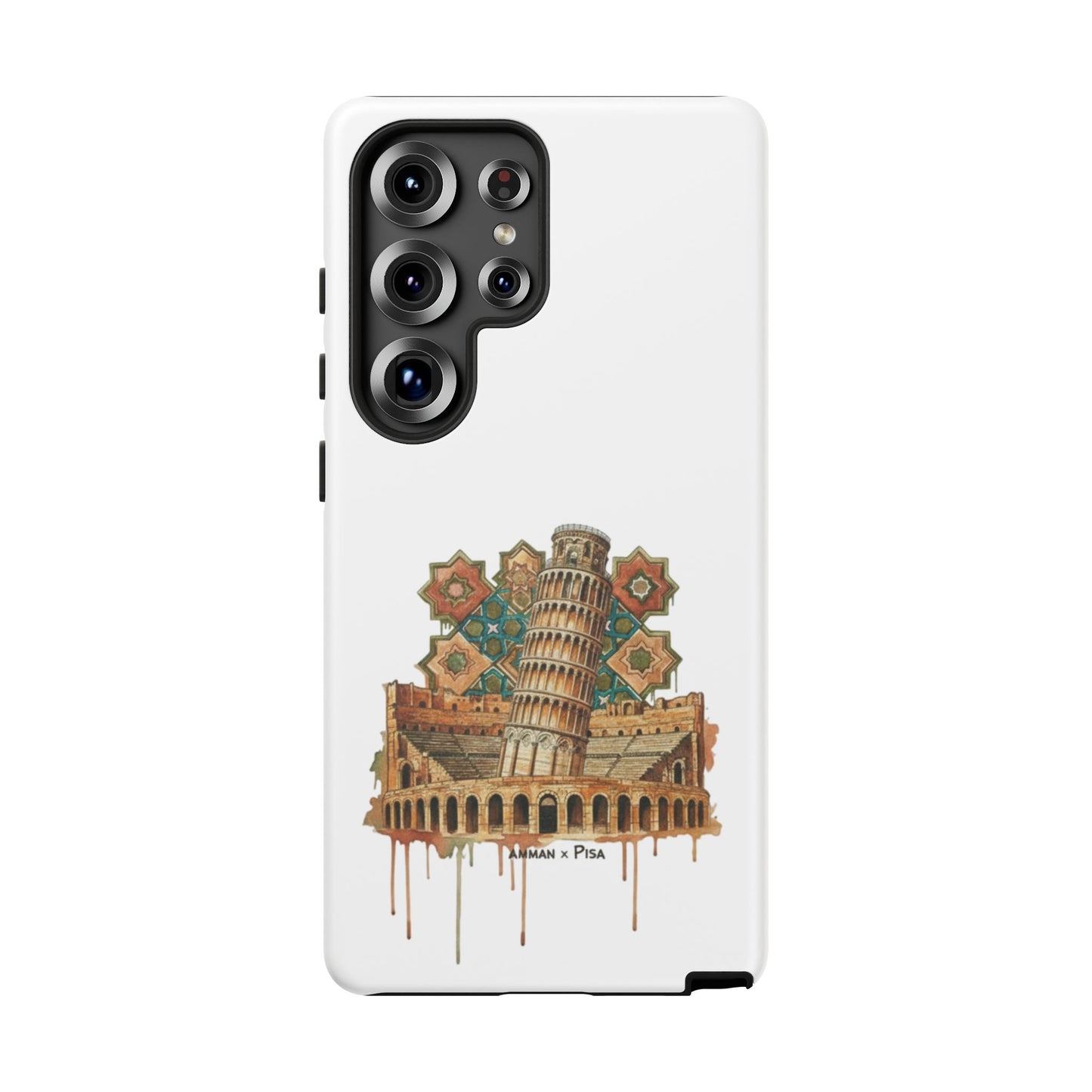 Leaning Tower Tough Phone Case — Vintage Pisa Travel Design