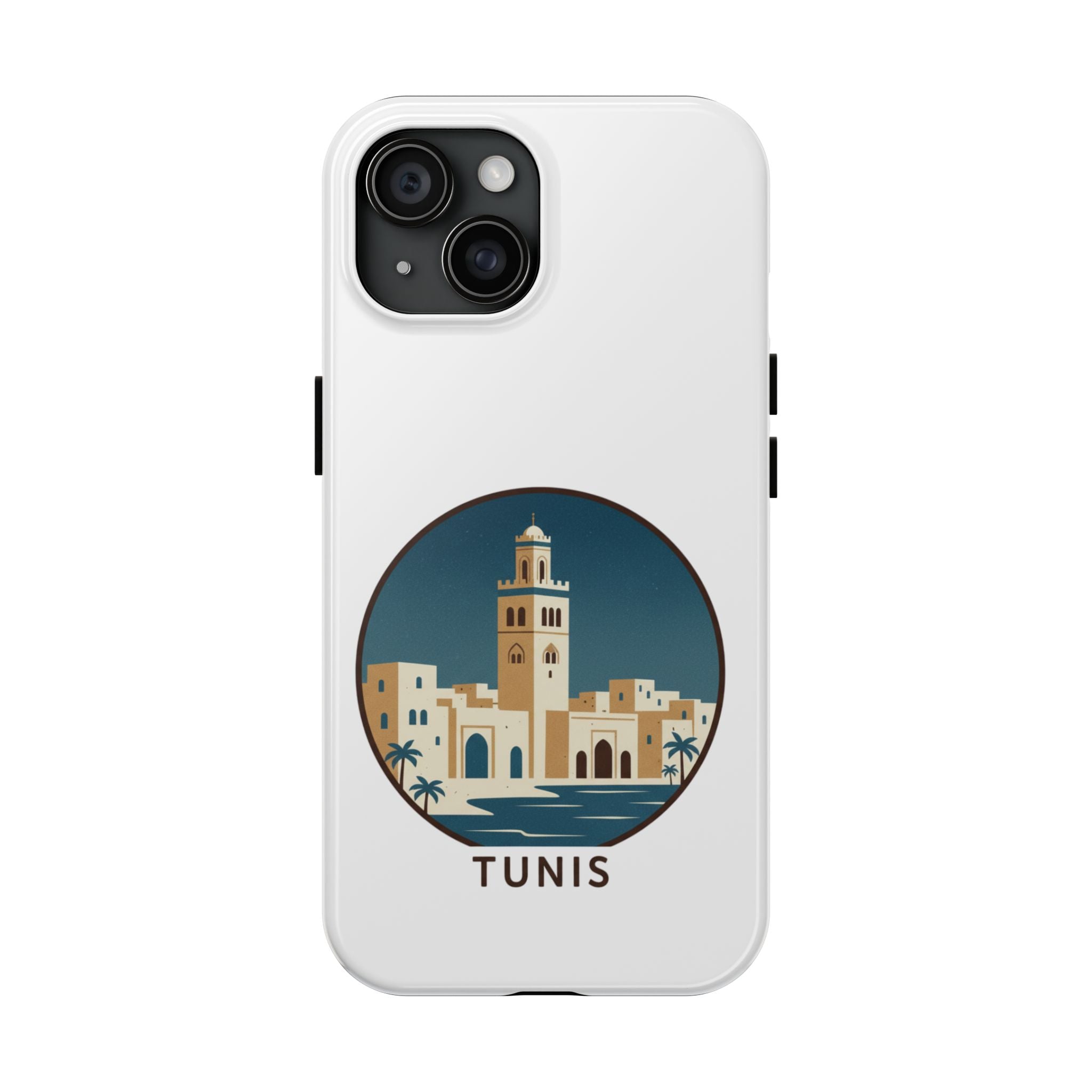 Tunis Cityscape Phone Case — Tough Protective iPhone Case
