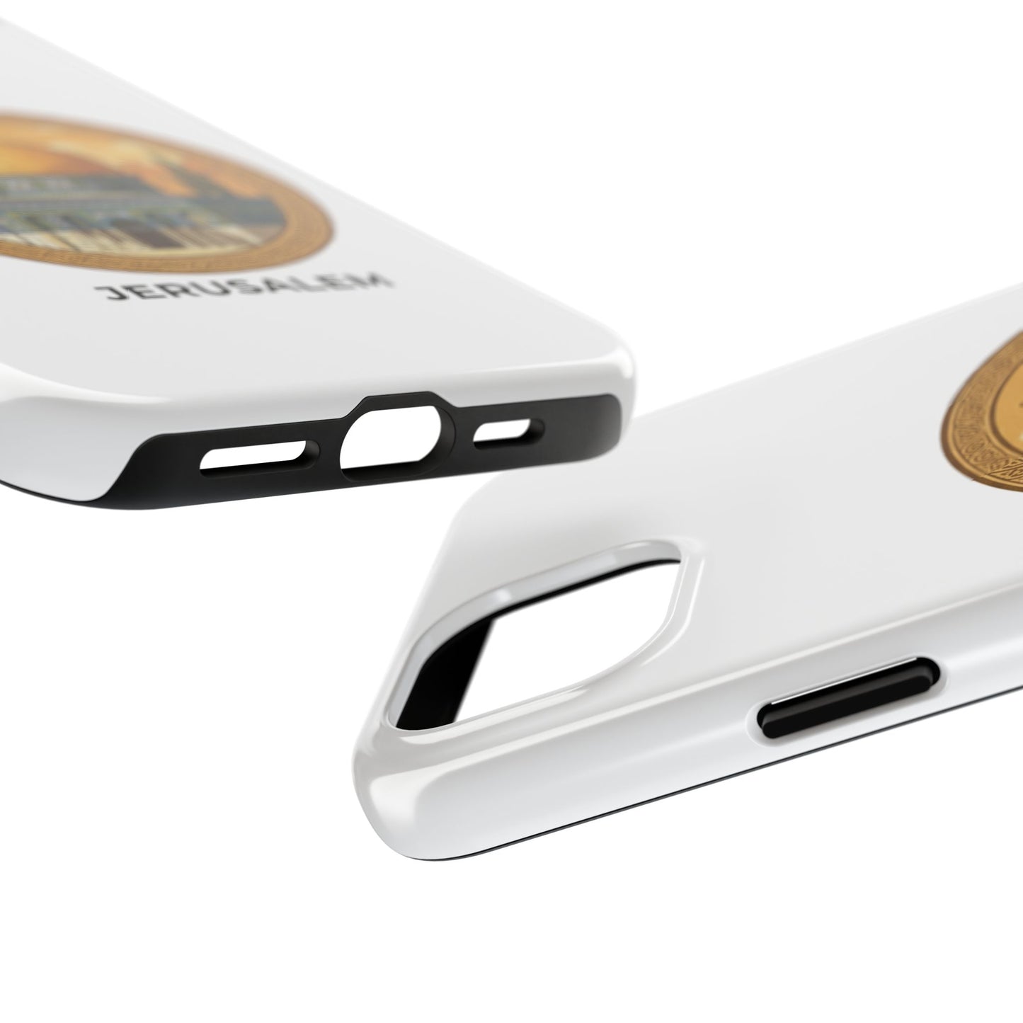 Jerusalem Dome Tough Phone Case — Golden Dome of the Rock Illustration