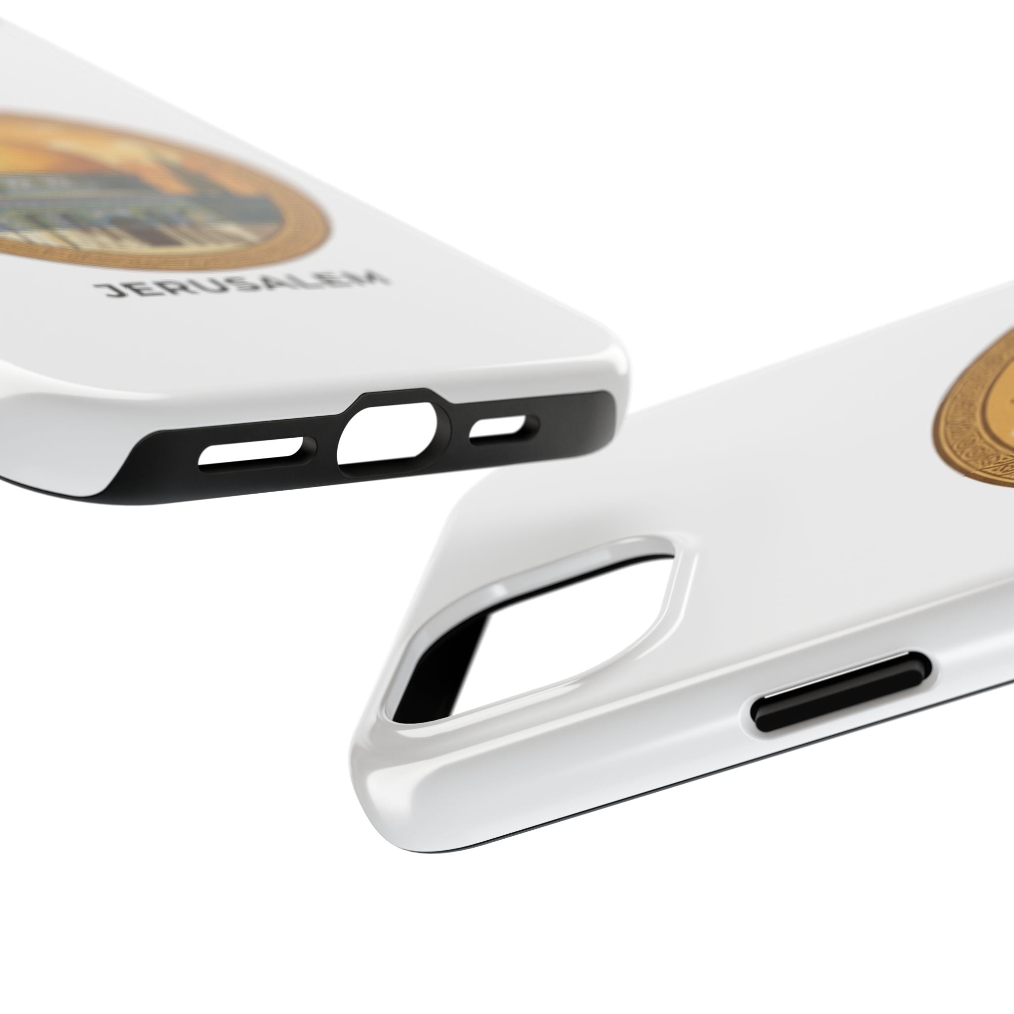 Jerusalem Dome Tough Phone Case — Golden Dome of the Rock Illustration