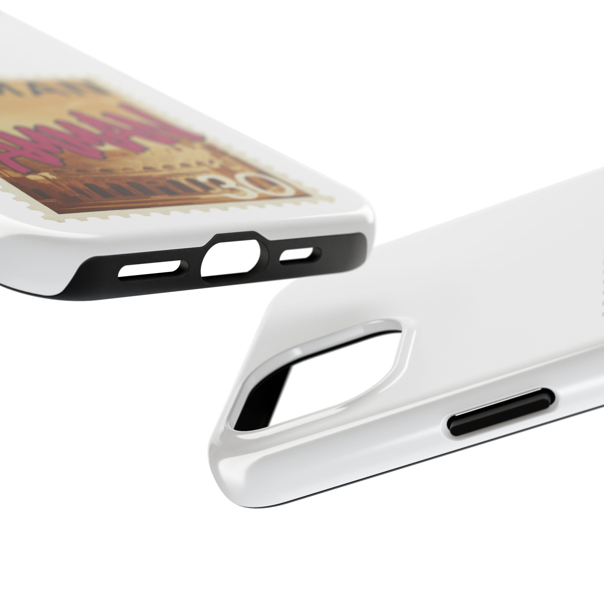 Amman Stamp Tough Phone Case — Jordan Travel Vintage Postage Design