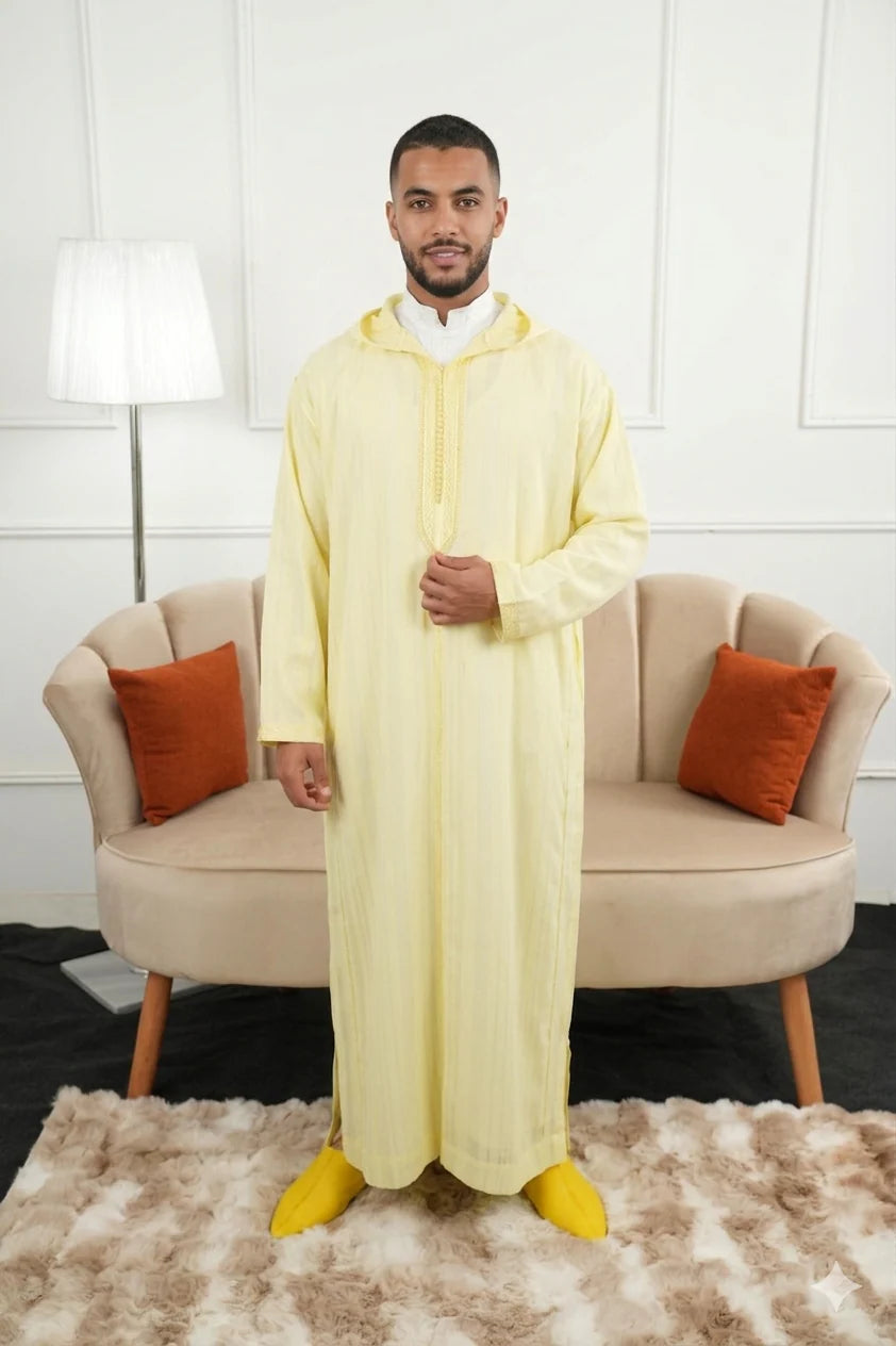 Jellaba Moussline Rayures