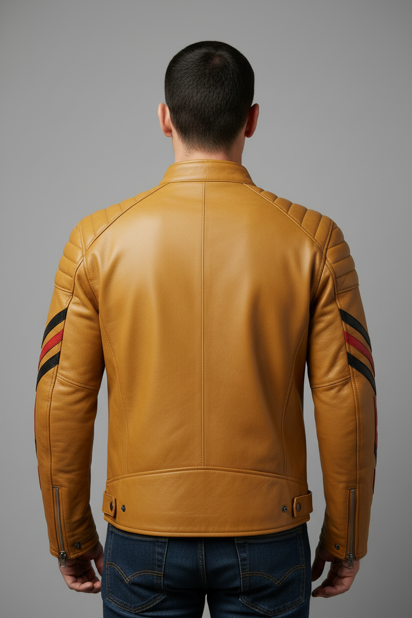 Mustard Leather Jacket