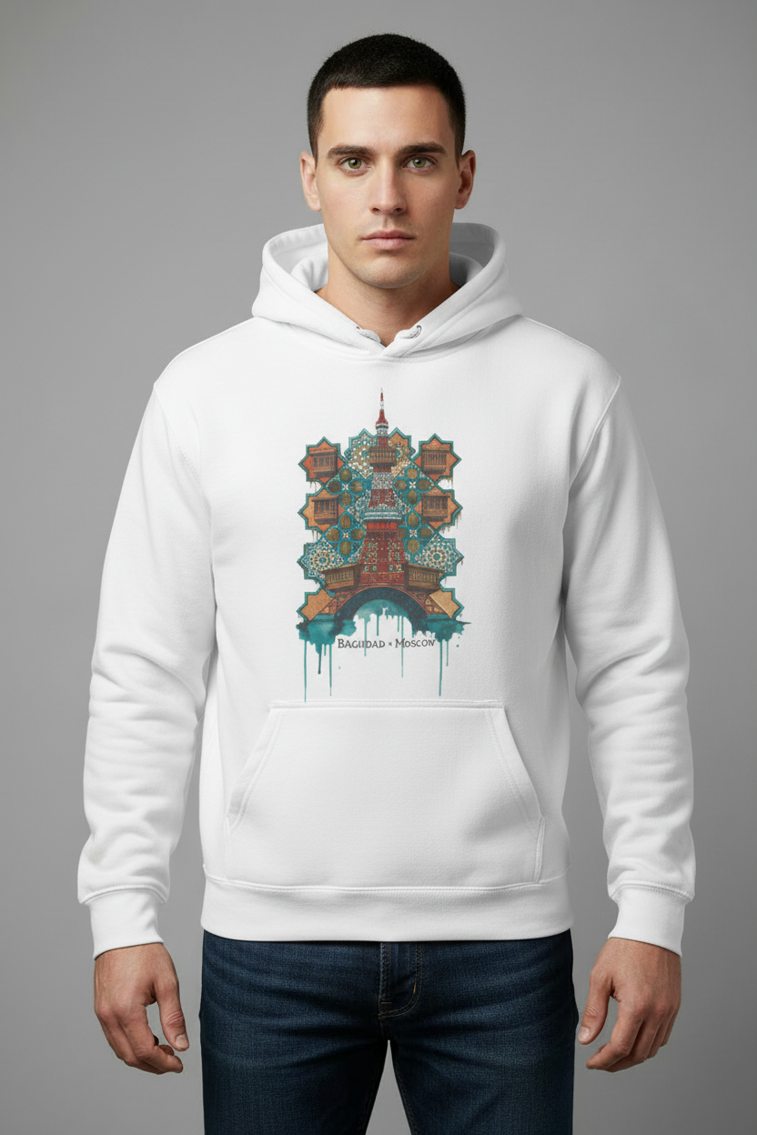BAGHDAD × MOSCOW Culture Bridge Hoodie