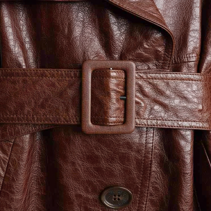 Belt with buckle detail